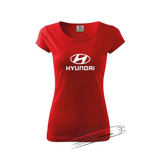 Dámské triko s motivem Hyundai