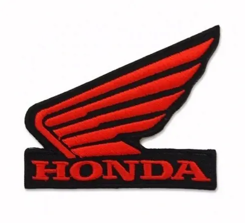 TXR Moto nášivka Honda červená (Moto nášivka Honda, která je skvělým doplňkem pro všechny vášnivé motorkáře!)