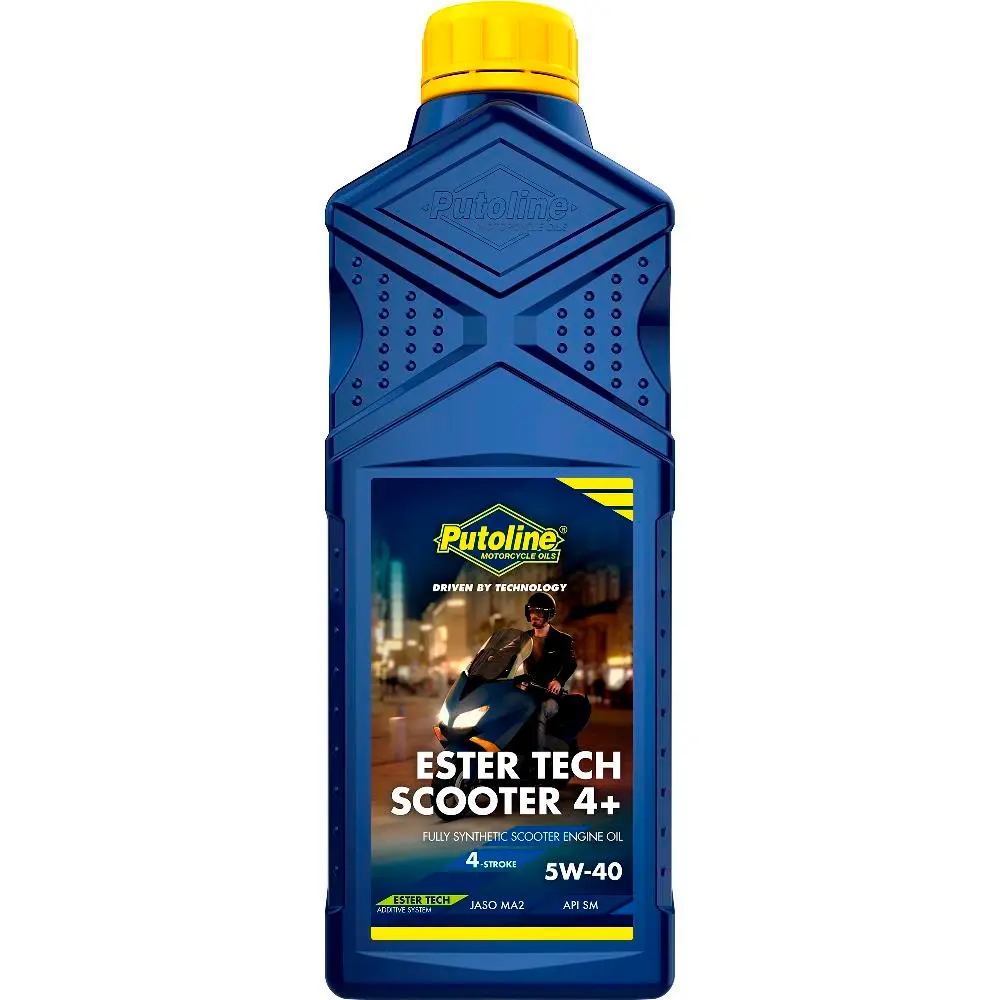 PUTOLINE Motorový olej Ester Tech Scooter 4T+ 5W40 1L