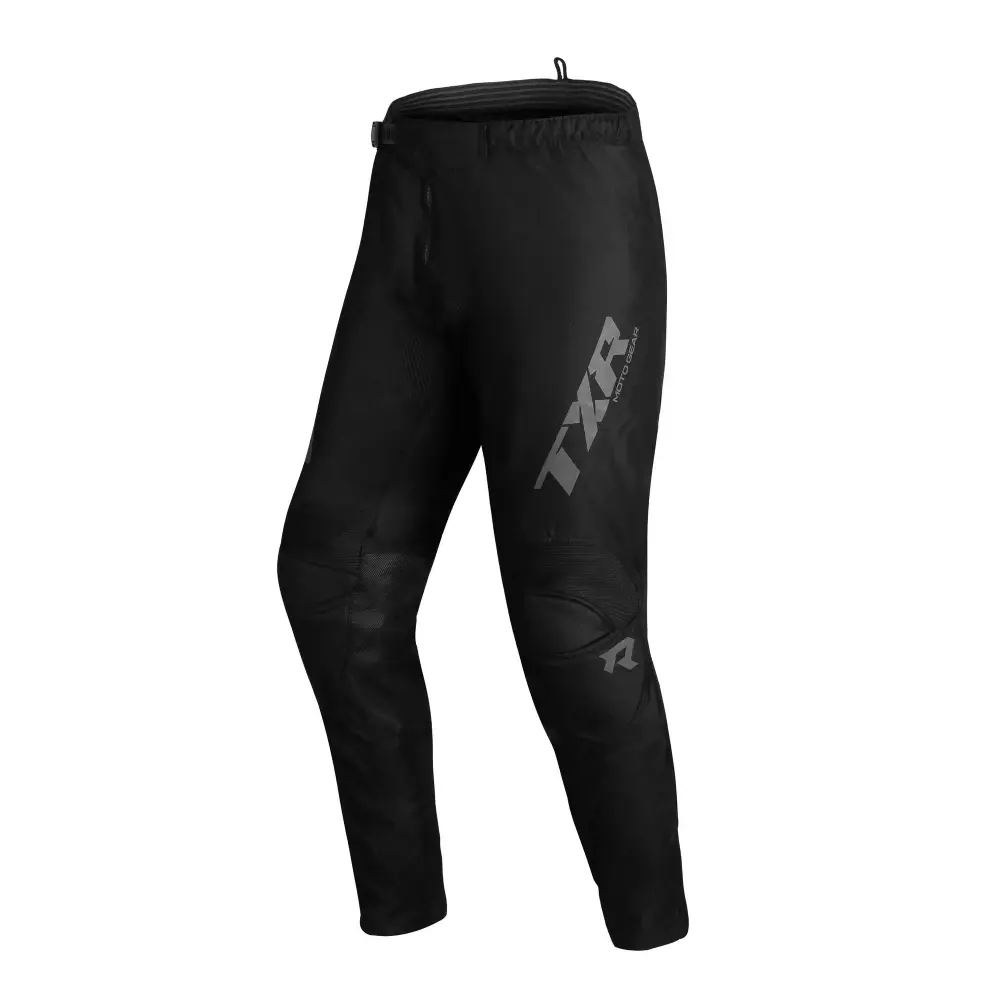 TXR Motokrosové kalhoty Pulse černé L (Extrémně nízká hmotnost (pouze 580 g); pas s protiskluzovými prvky pro perfektní držení; ergonomicky)