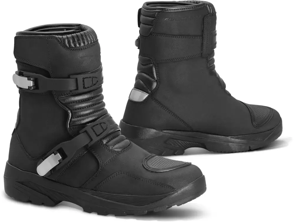 TXR Boty na motorku Adventure Low 44 (Středně vysoké turistické moto boty vhodné na onroad i offroad ježdění s membránou a 3D podšívkou.)