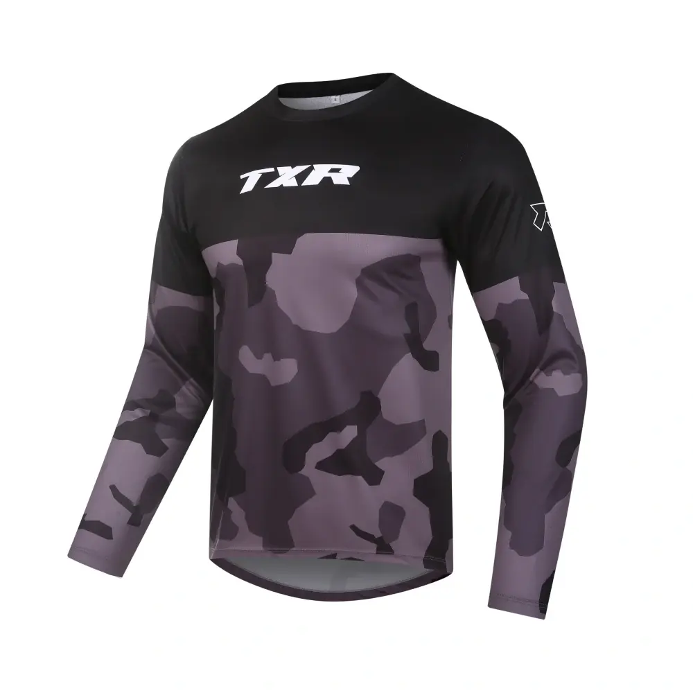 TXR Motokrosový dres Camo šedý XXL