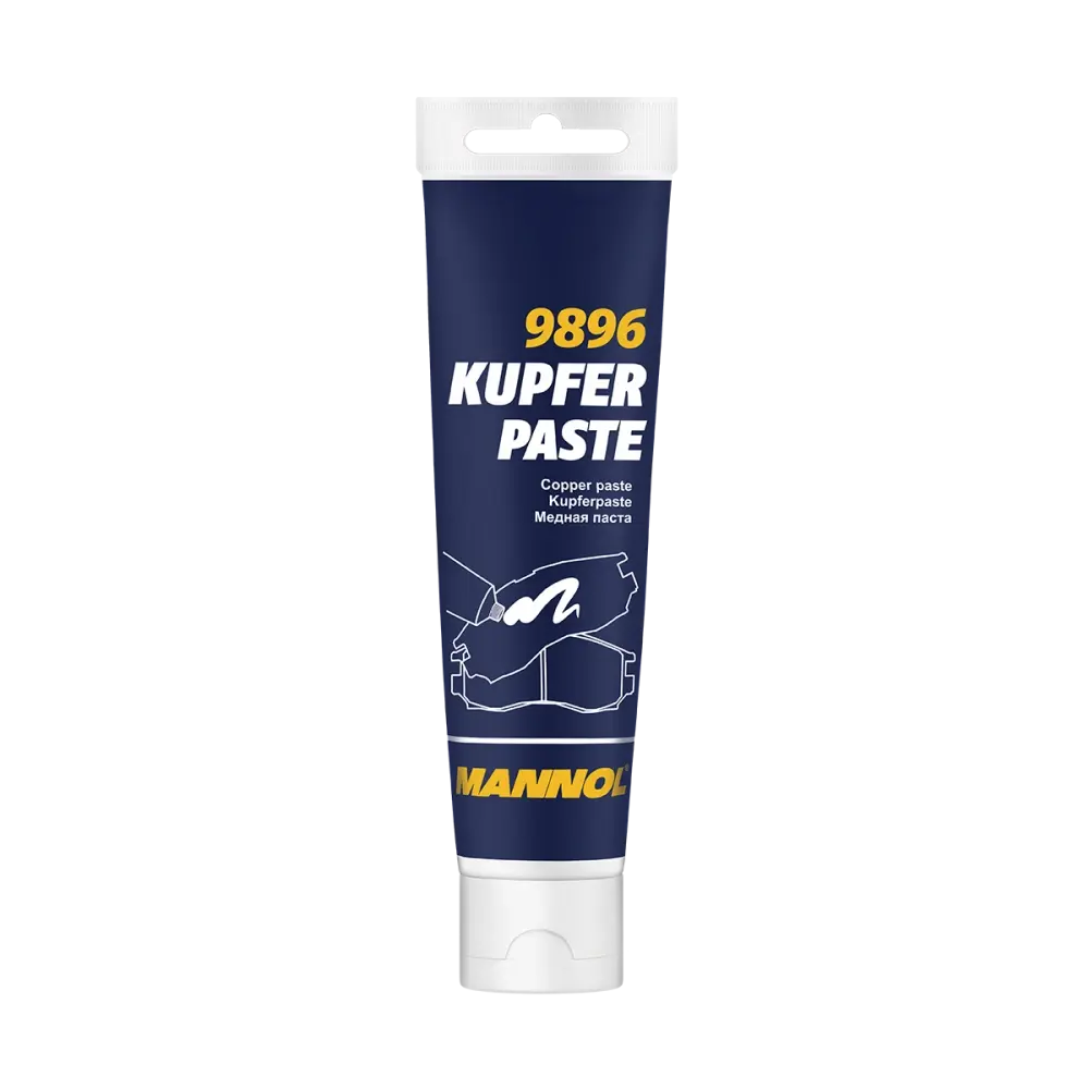 MANNOL 9896 Kupferpaste (měděná pasta) - 50g (Vysokoteplotní měděná pasta proti zadření závitů a spojů)