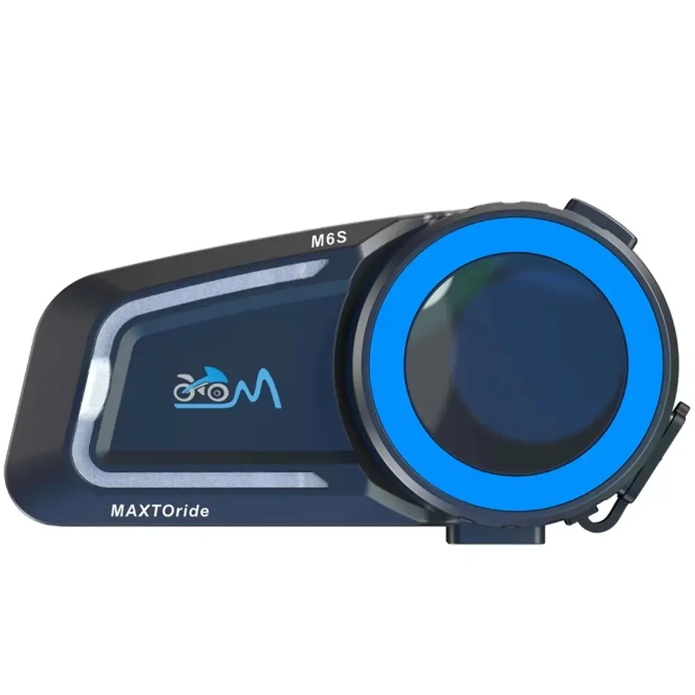 MaxTo Bluetooth interkom M6S (MaxTo M6S vám umožní zůstat v kontaktu s přáteli; poslouchat hudbu i vyřizovat hovory)