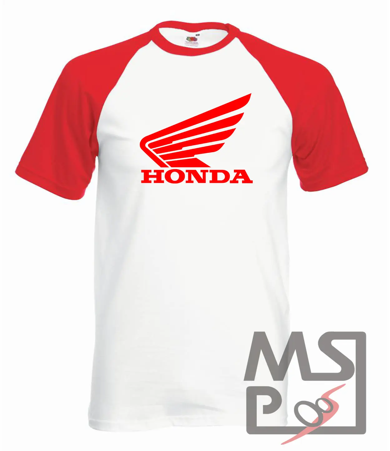 MSP Pánské triko s motivem Honda 06 červené  XL