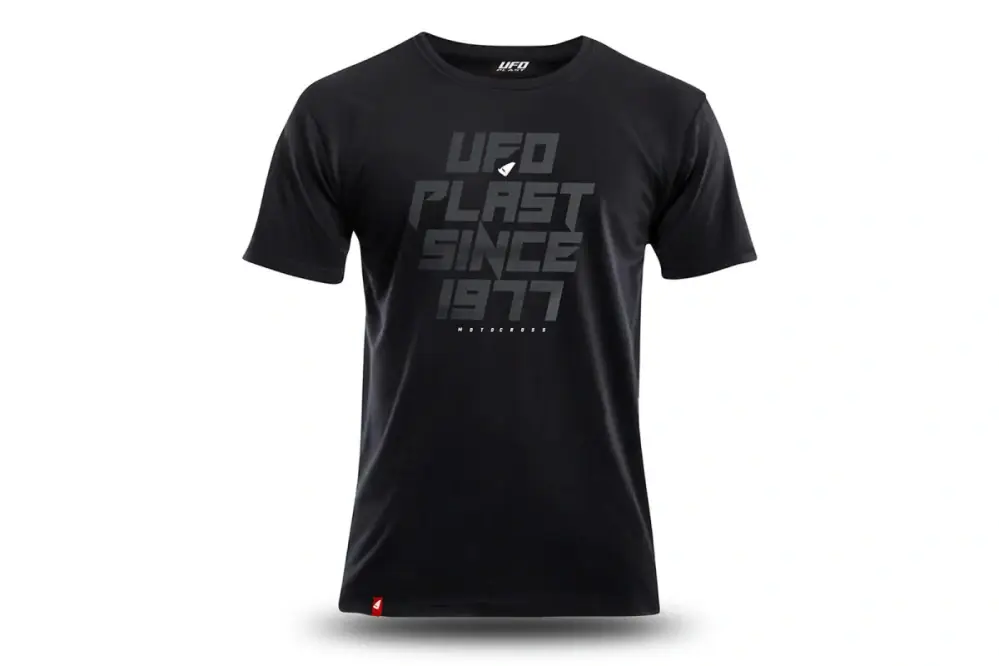 UFO PLAST Triko černé Since 1977 L
