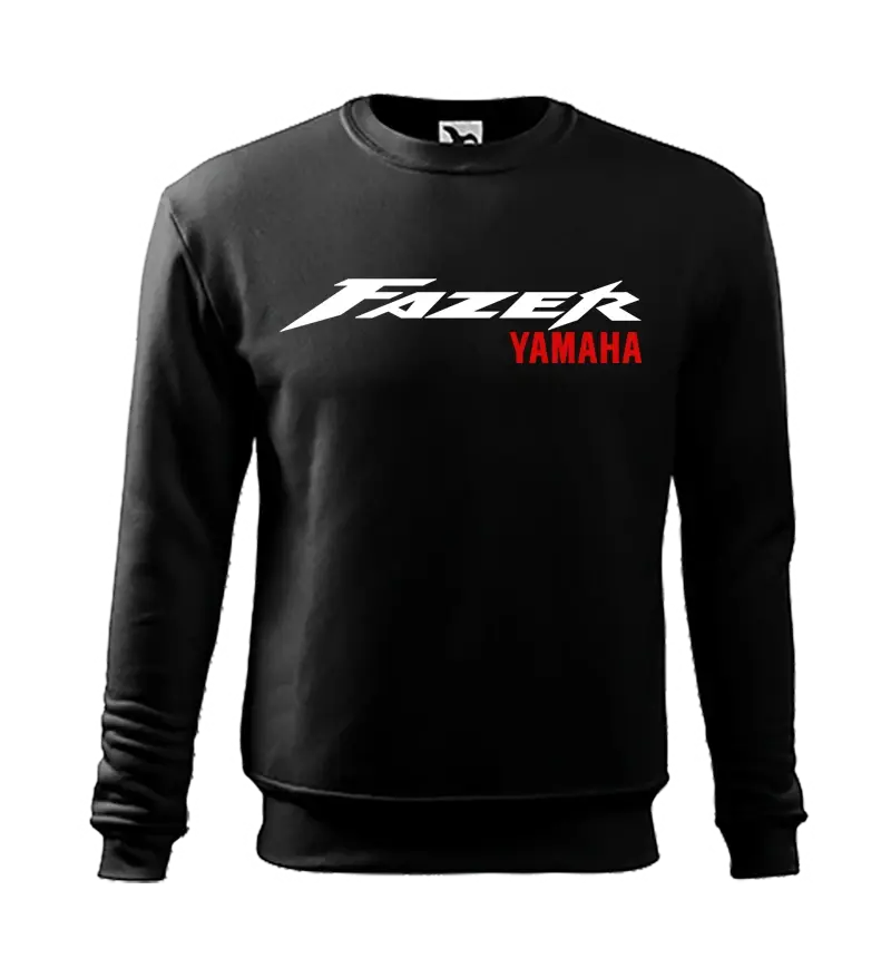 Mikina s motivem Yamaha Fazer čierna 2XL