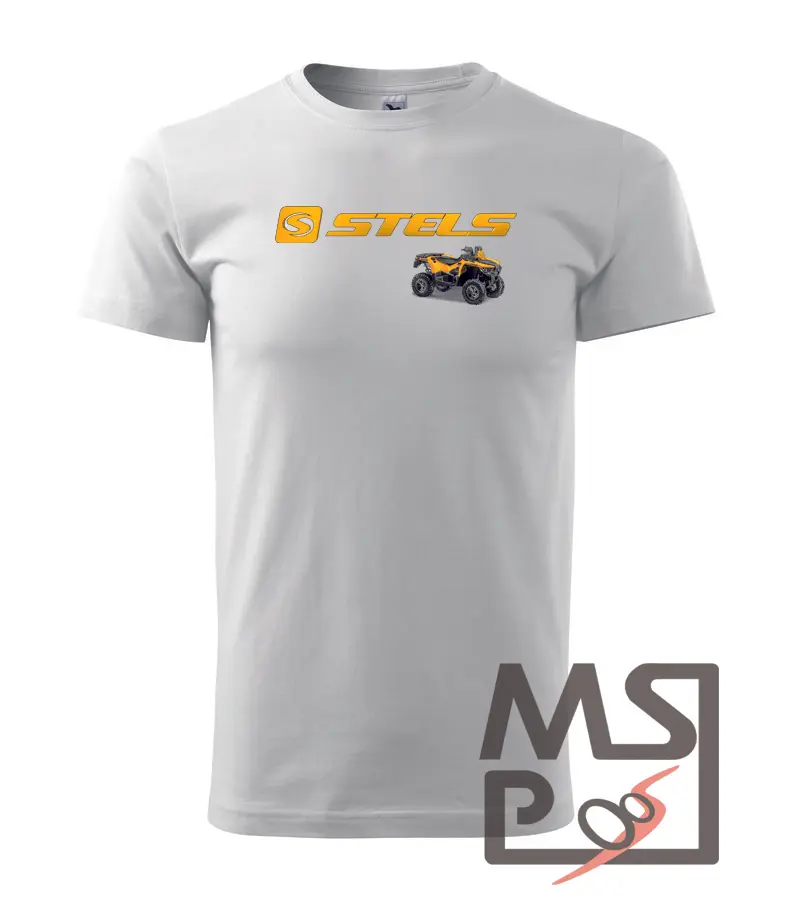 MSP Pánské triko s moto motivem Stels