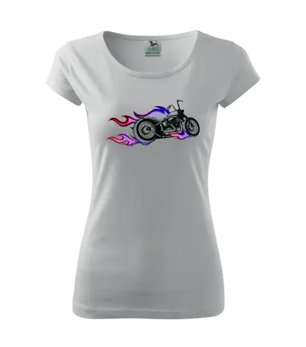 Dámské Triko s moto motivem 154 Cafe racer