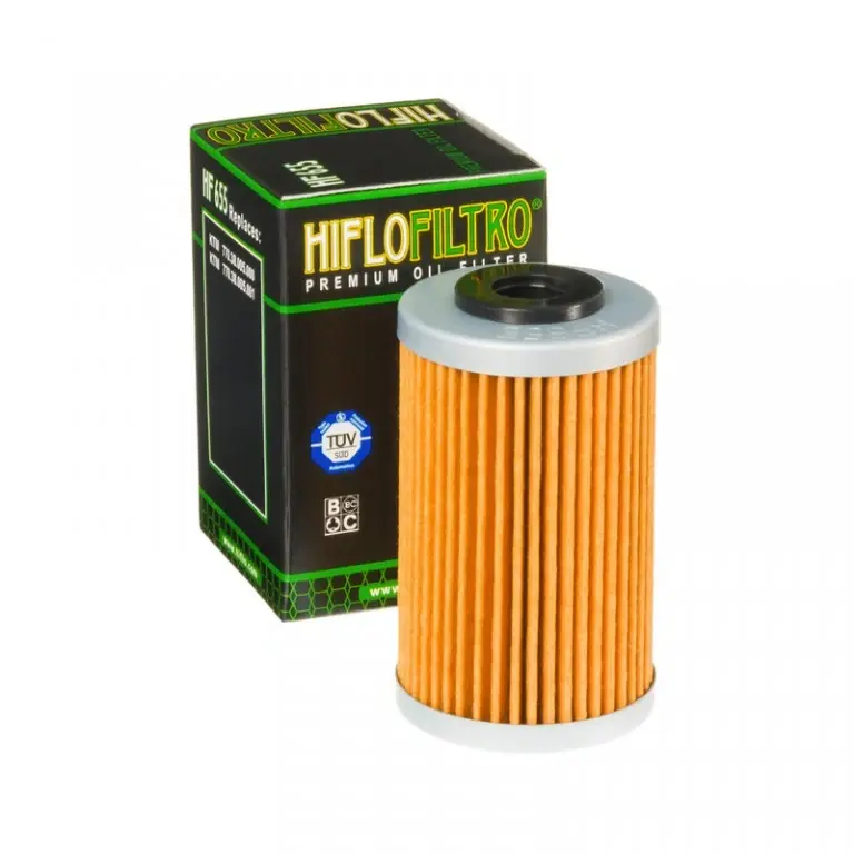 HIFLO olejový filtr HF 655 SXF/EXCF 250 '06-'12, EXC450/500, HUSABERG '09-'12 (50) (HIFLO olejový filtr HF 655 SXF/EXCF 250 '06-'12, EXC450/500,)