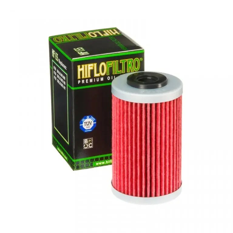 HIFLO olejový filtr HF 155 KTM SX/EXC/LC4 DUKE 125/200/390/620/640/690 (50) (HIFLO olejový filtr HF 155 KTM SX/EXC/LC4 DUKE 125/200/390/620/640/690)
