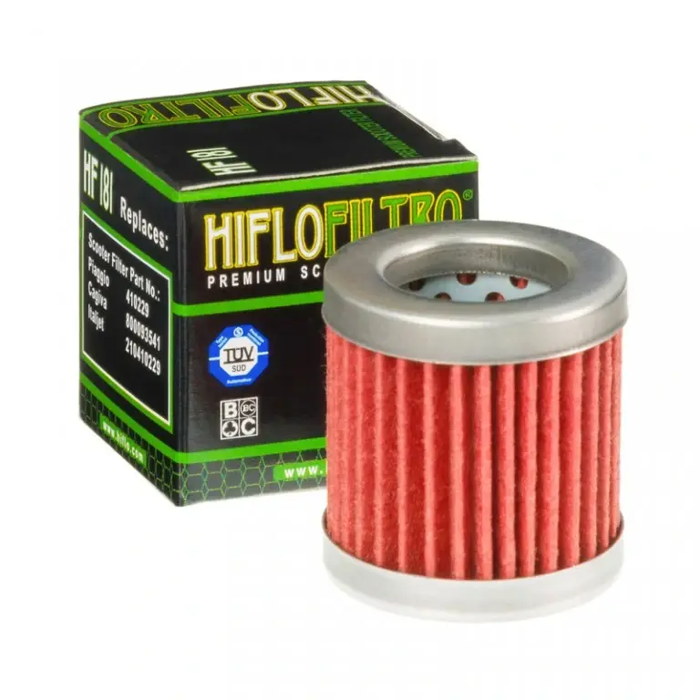 HIFLO olejový filtr HF 181 APRILIA 125/ PIAGGIO 125 (50) (HIFLO olejový filtr HF 181 APRILIA 125/ PIAGGIO 125 (50))