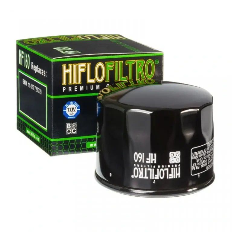 HIFLO olejový filtr HF 160 BMW K1200/1300, S1000RR, F 650/700/800 GS 07-16 (50) (HIFLO olejový filtr HF 160 BMW K1200/1300, S1000RR, F 650/700/800 GS)