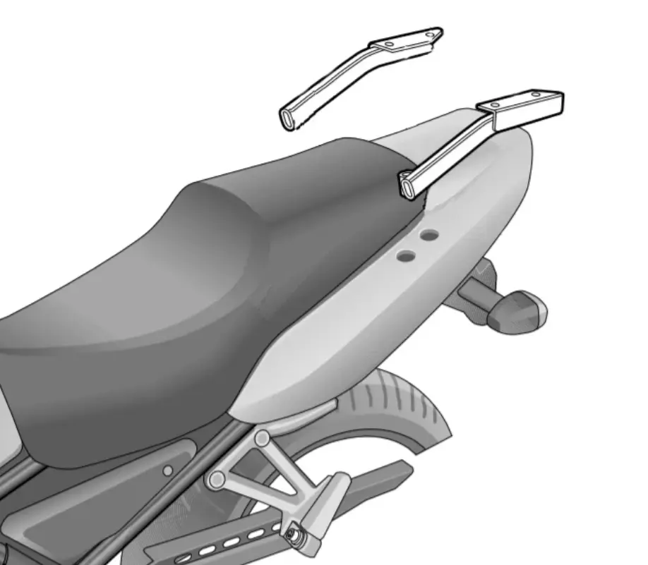 Shad držák horního kufru Shad YAMAHA FZS 600 H FAZER 01-03, FZS 600 N FAZER 01-03, FZS 600 SH FAZER 01, FZS 600 SN FAZER 01 ( )