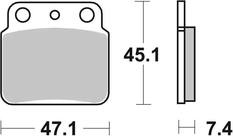 SBS brzdové destičky KH137 OFF-ROAD sintrované barva zlatá (SBS brzdové destičky KH137 OFF-ROAD sintrované barva zlatá)