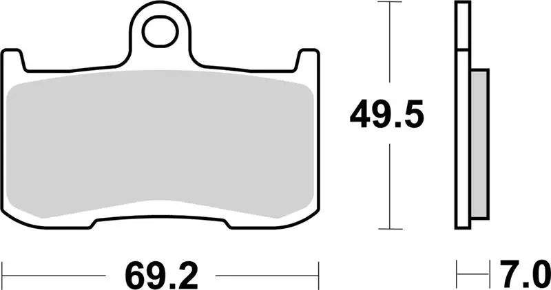SBS brzdové destičky KH347 RACING DUAL CARBON barva černá KAWASAKI Z800/100, ZX-9R, INDIAN 1800, TRIUMPH 675/1050, VICTORY 1364/1731 (SBS brzdové)