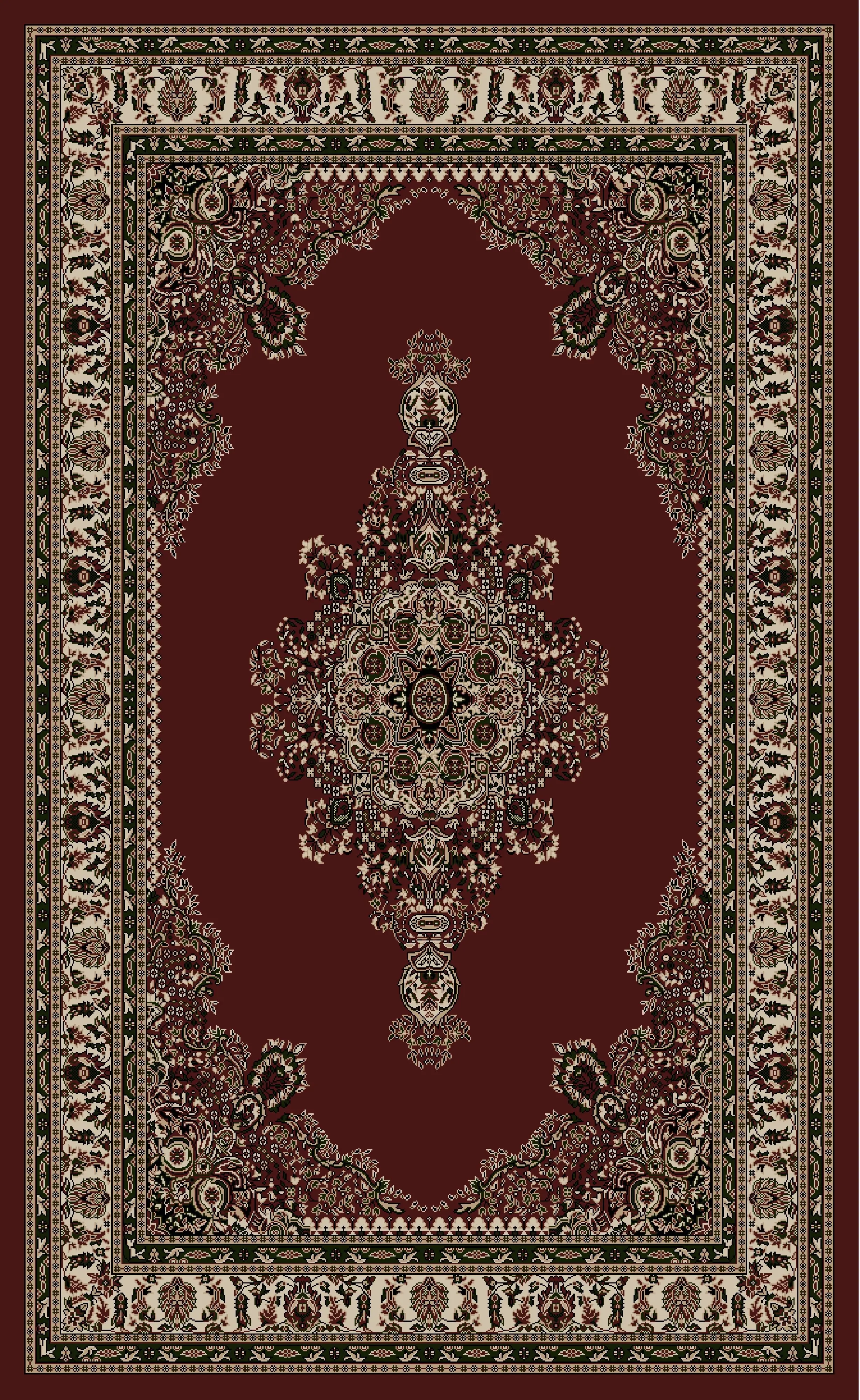 Kusový koberec Marrakesh 297 red 160x230 cm