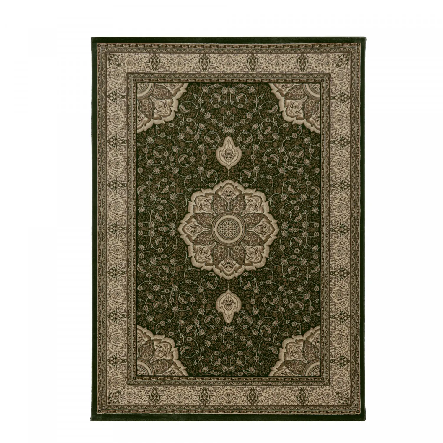 Ayyildiz, Kusový koberec Kashmir 2601 green, 200x290, zelená, obývací pokoj