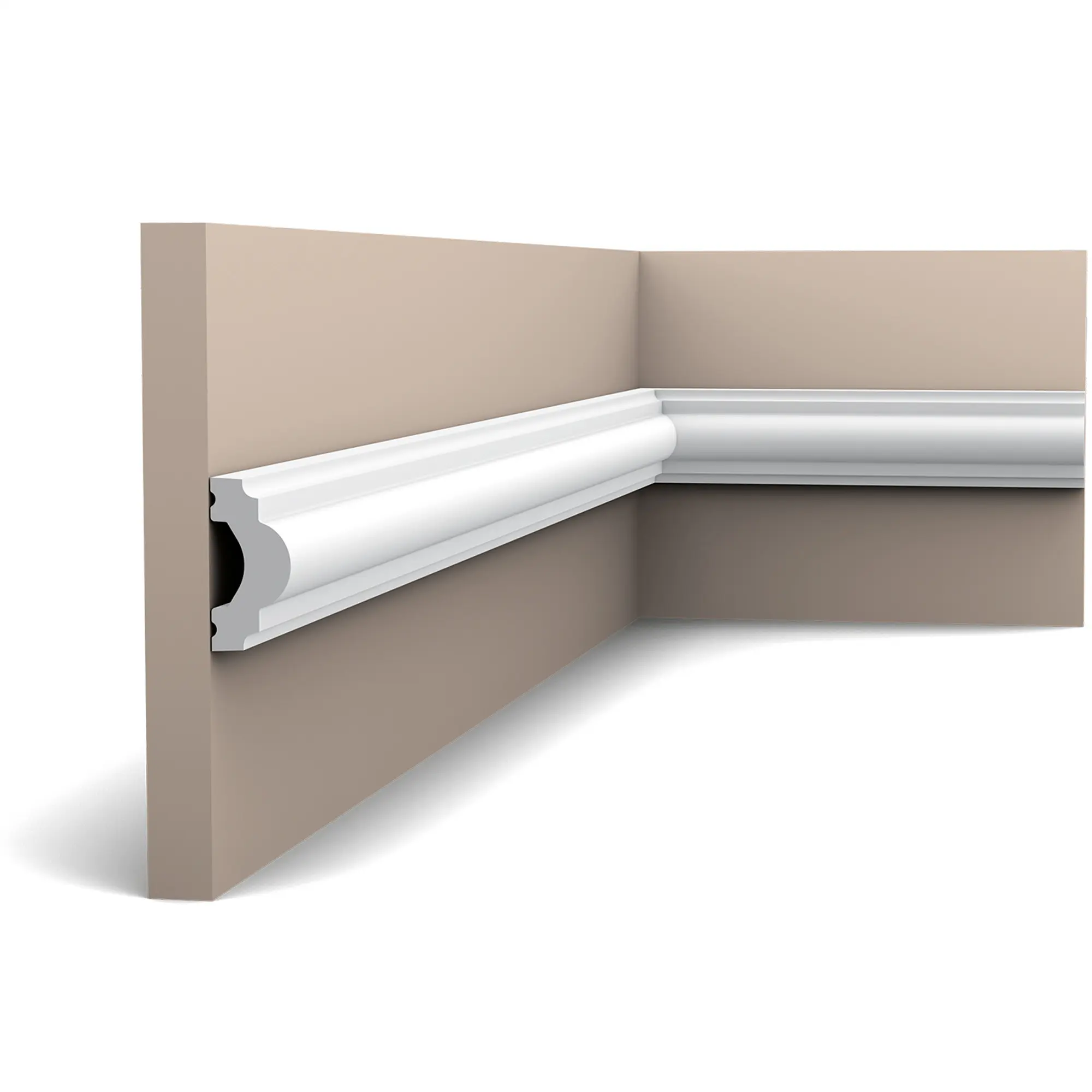 ORAC Decor, ORAC lemovací lišta PX120 2 m, 2000x40x19 mm, bílá