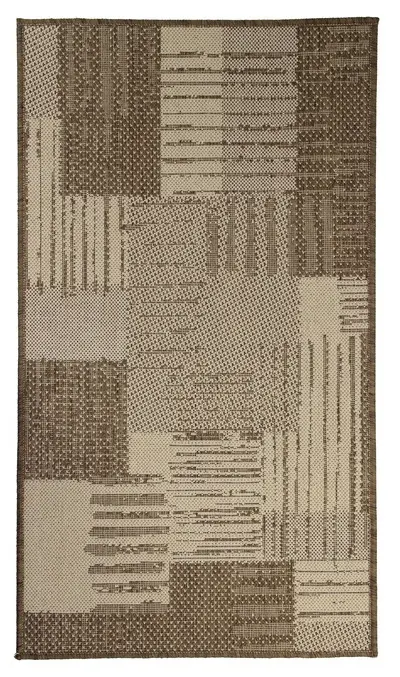 Oriental Weavers, Kusový koberec SISALO/DAWN 706/J84N – na ven i na doma, 66x120, béžová, chodba / předsíň