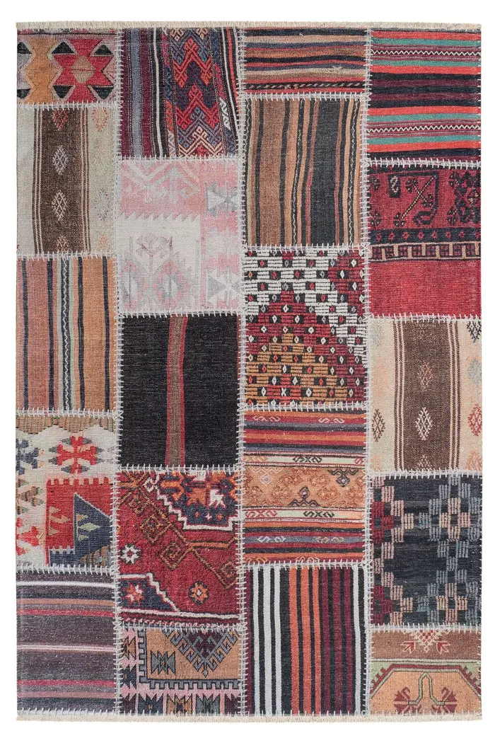 Obsession, Kusový koberec My Ethno 263 multi – na ven i na doma, 75x150, vícebarevná, obývací pokoj