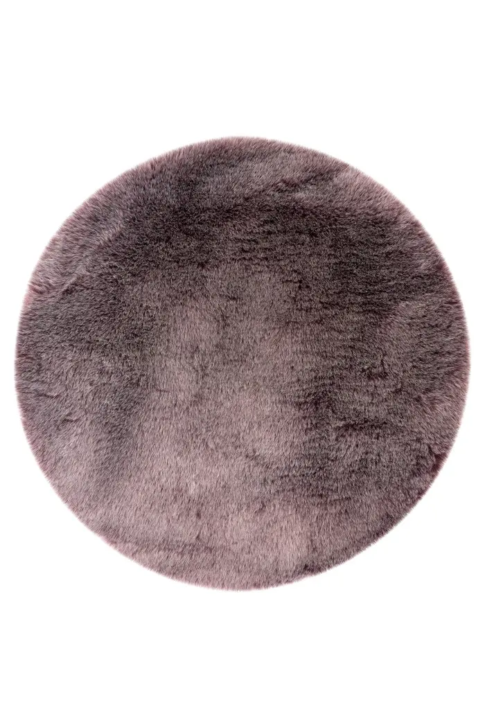 Obsession, Kusový koberec Samba 495 Mauve kruh, 80x80 (průměr) kruh, fialová, ložnice
