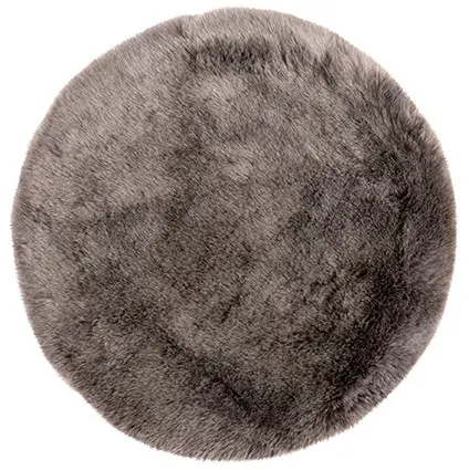Obsession, Kusový koberec Samba 495 Taupe kruh, 80x80 (průměr) kruh, hnědá, ložnice