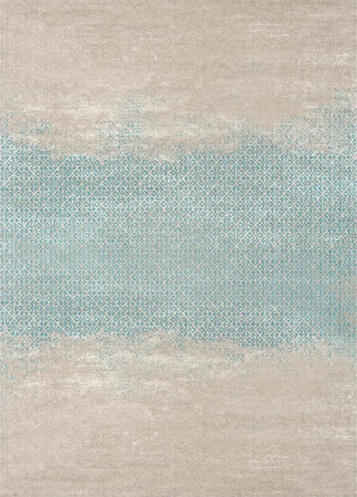 Osta, Kusový koberec Patina 41048/500, 80x140, modrá, chodba / předsíň
