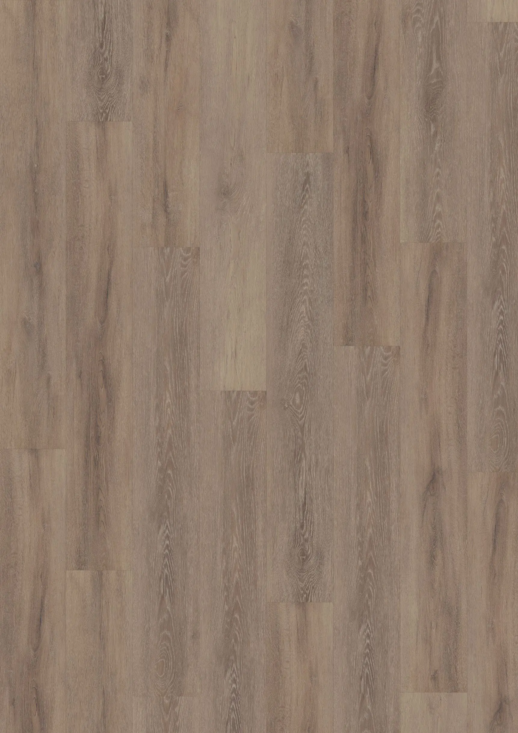 Oneflor, Vinylová podlaha lepená ECO 55 065 Cerused Oak Dark Natural - dub, 1219,2 x 184,1 mm