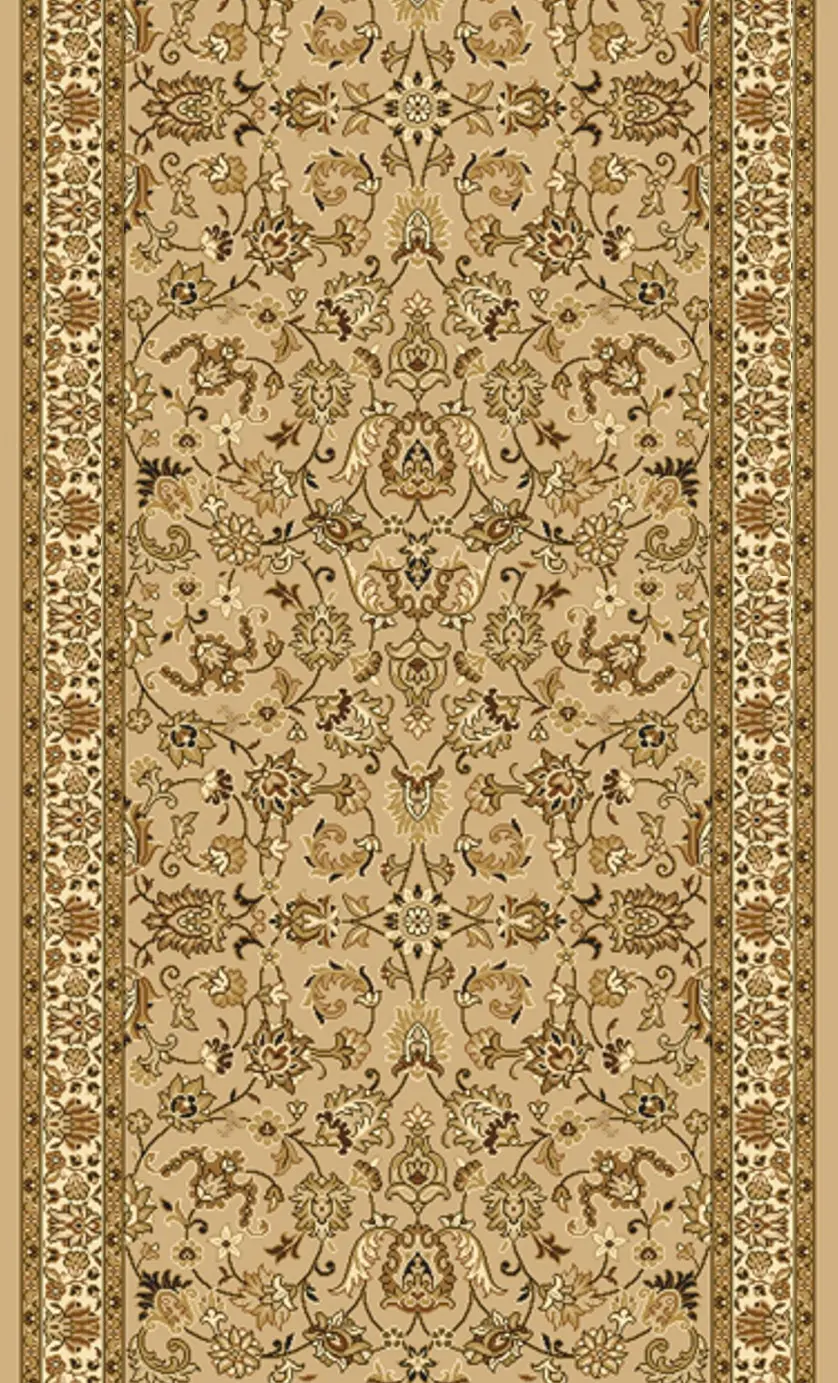 Spoltex, Běhoun na míru Samira New 12002-050, šíře 120 cm, béžová, chodba / předsíň