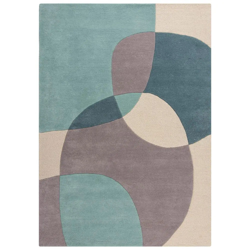 Flair Rugs, Kusový koberec Radiance Glow Blue, 160x230, modrá, ložnice
