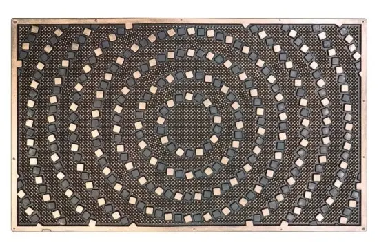 B-line, Rohožka guma Spirála - na ven i na doma, 45x75, hnědá