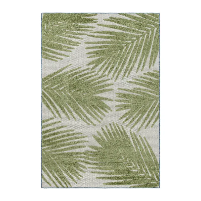 Ayyildiz, Kusový koberec Bahama 5155 Green – na ven i na doma, 140x200, zelená, chodba / předsíň
