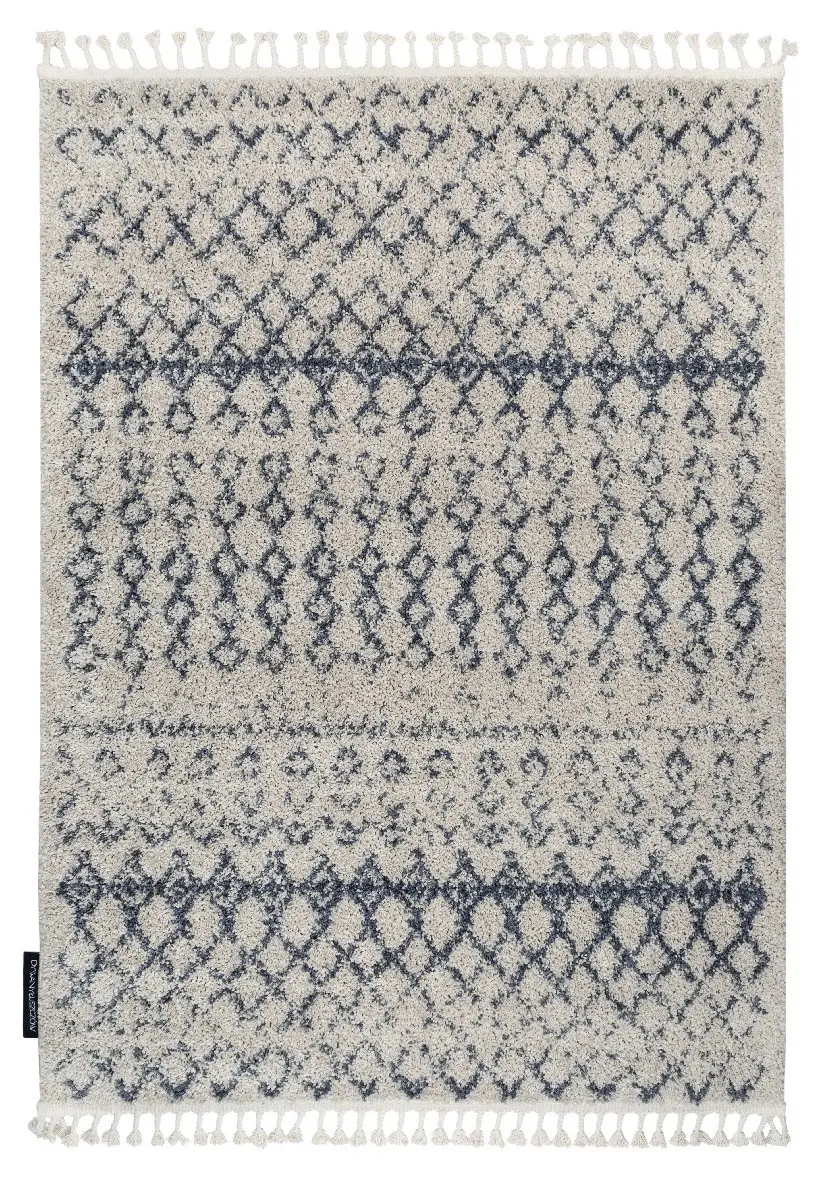 Dywany Łuszczów, Kusový koberec Berber Agadir G0522 cream and grey, 140x190, béžová, obývací pokoj