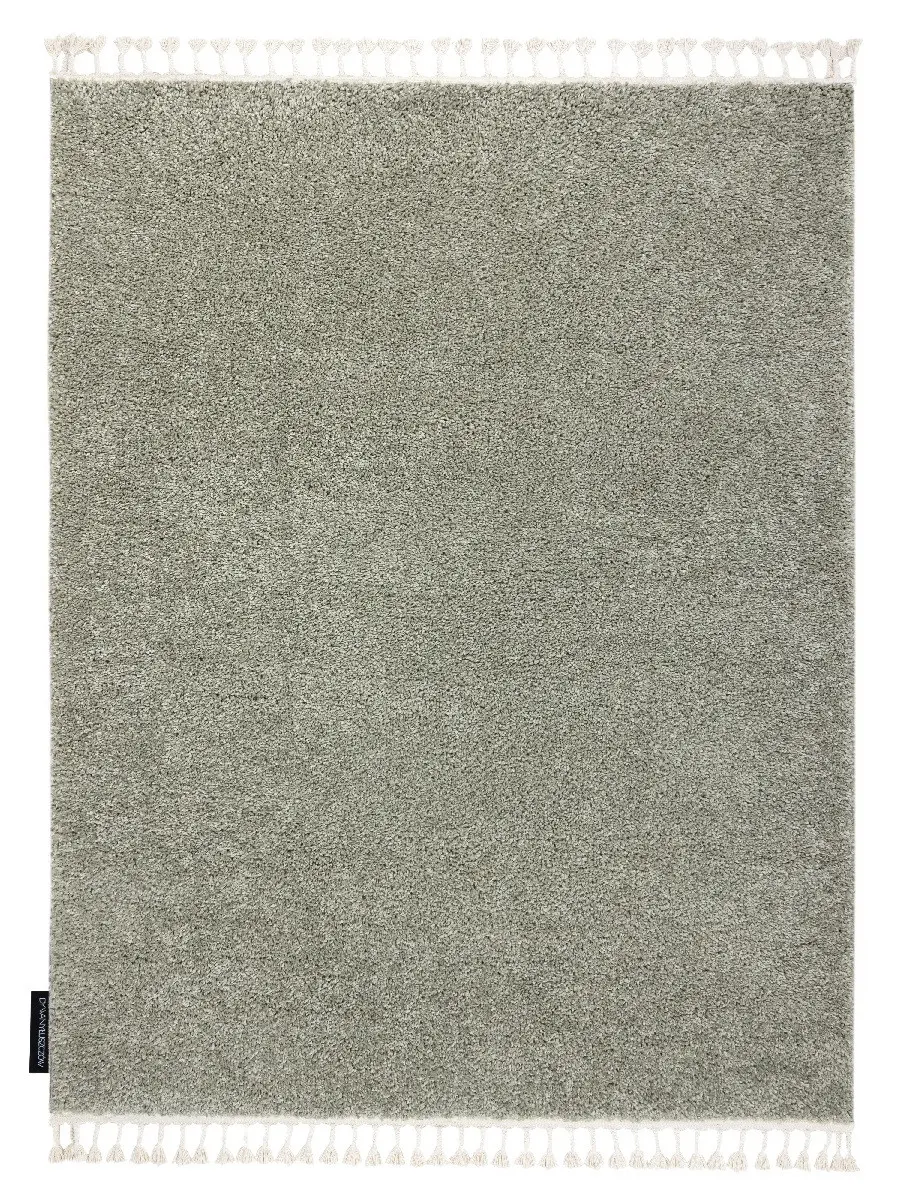Dywany Łuszczów, Kusový koberec Berber 9000 green, 200x290, zelená, obývací pokoj