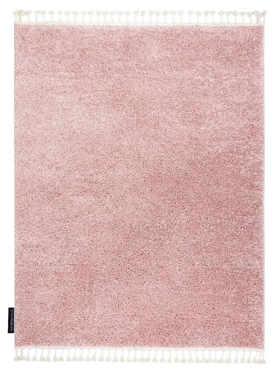 Dywany Łuszczów, Kusový koberec Berber 9000 pink, 180x270, růžová, obývací pokoj