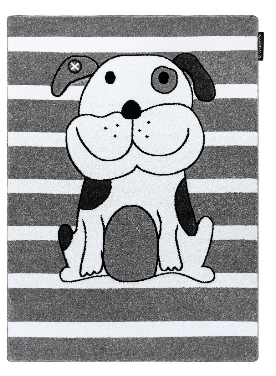 Dywany Łuszczów, Dětský kusový koberec Petit Puppy grey, 200x290, šedá, dětský pokoj