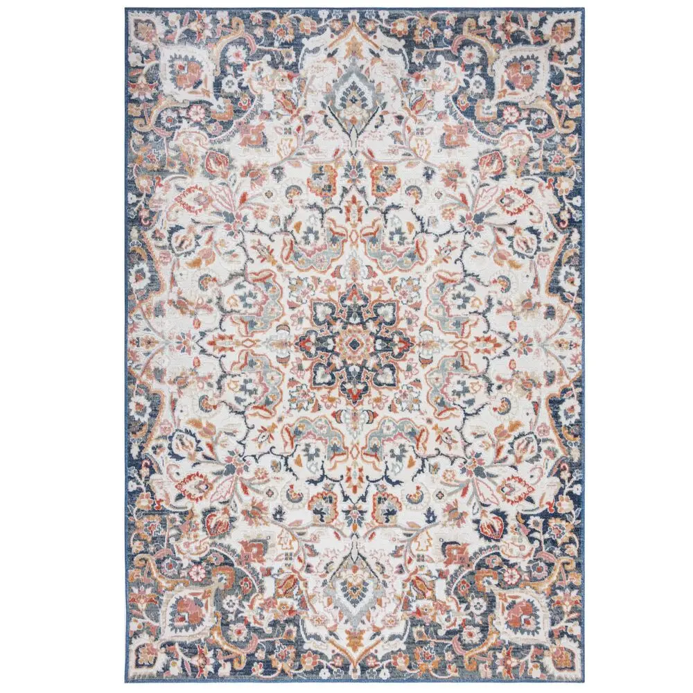 Flair Rugs, Kusový koberec Plaza Mabel Navy – na ven i na doma, 200x290, modrá, exteriér