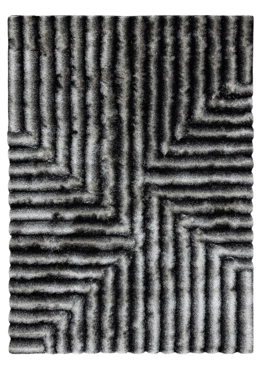 Dywany Łuszczów, Kusový koberec Flim 010-B3 grey, 80x150, šedá, ložnice