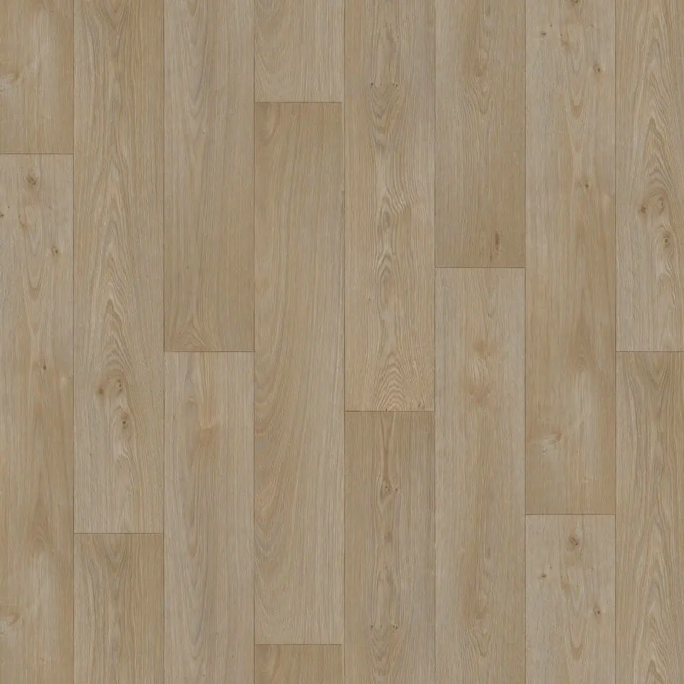 Tarkett, PVC podlaha - lino AladinTex Home Swan Dark beige, na míru, šíře 4m, béžová, pěna, dětský pokoj