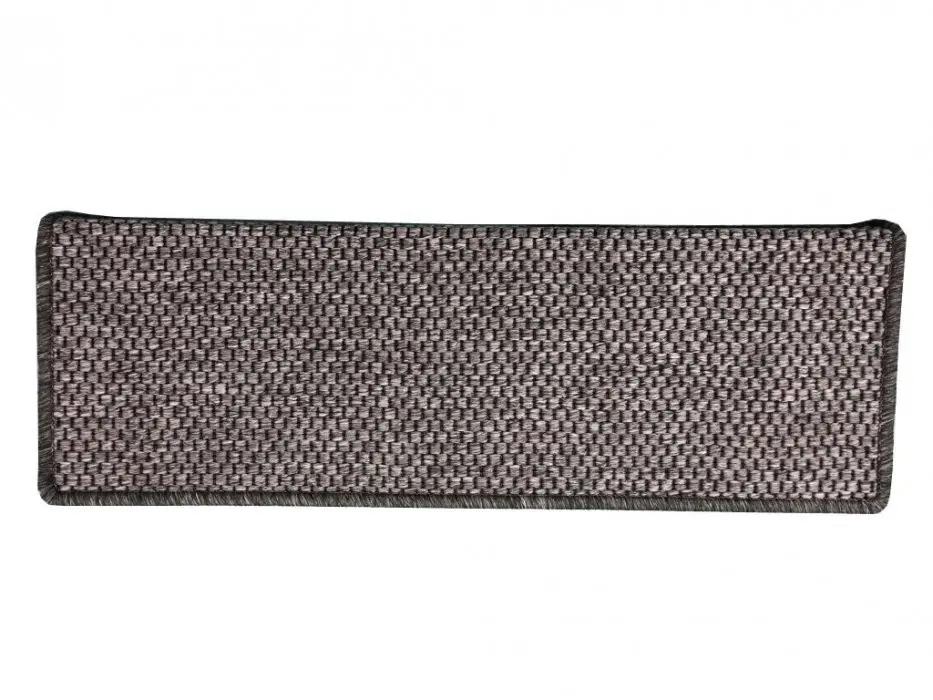 Vopi Nášlapy na schody Nature hnědý obdélník, samolepící - 24x65 obdélník (rozměr včetně ohybu)