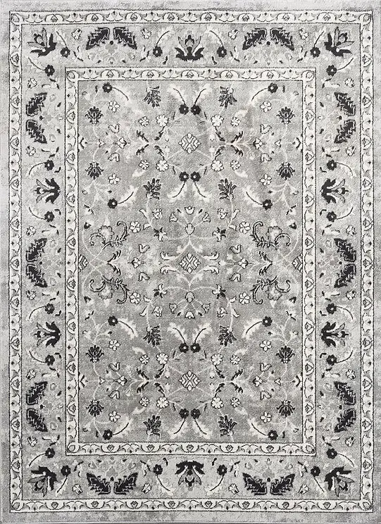 Berfin Dywany, Kusový koberec Alfa New 7206 Grey, 120x180, šedá, ložnice