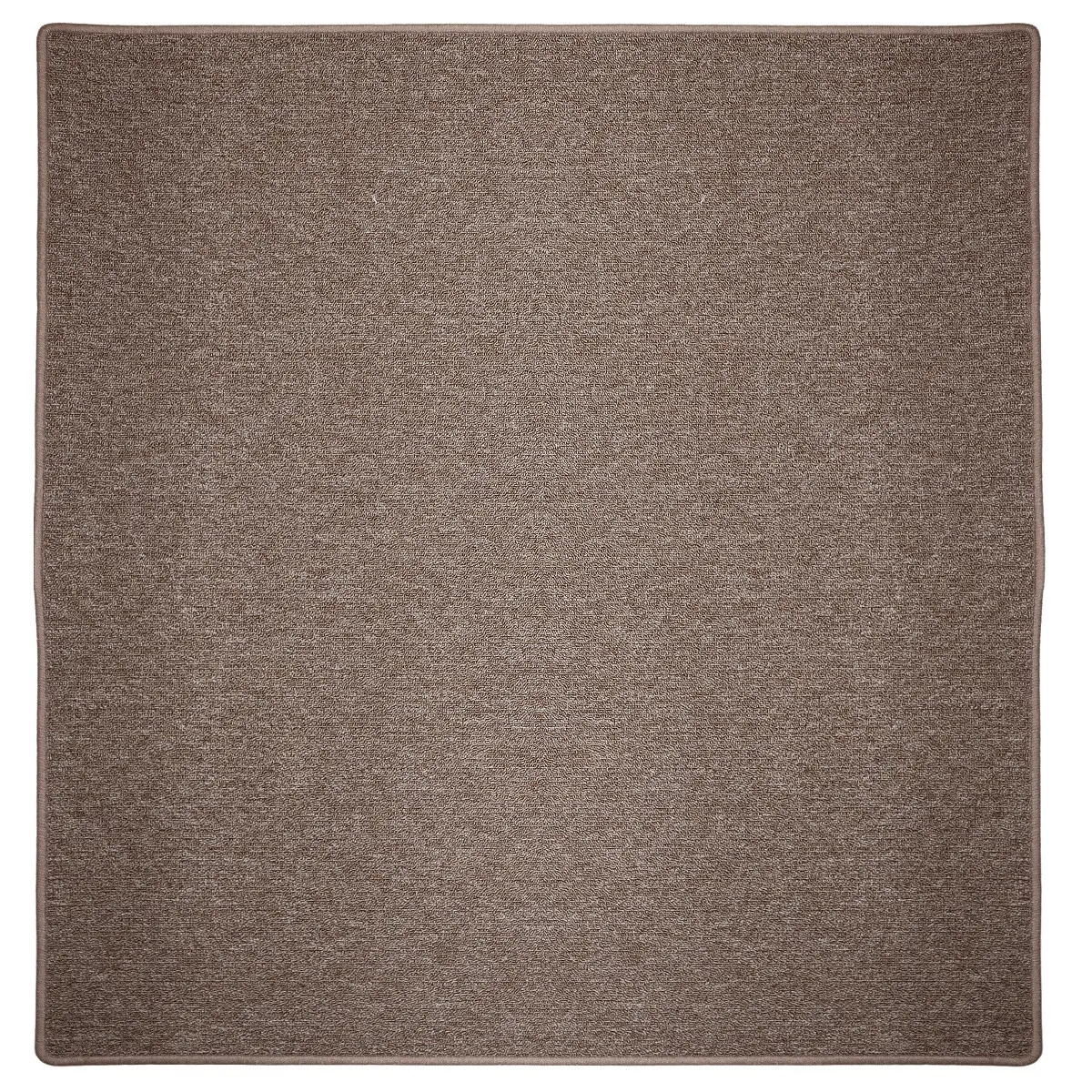 Vopi, Kusový koberec Astra hnědá čtverec, 150x150, hnědá, chodba / předsíň