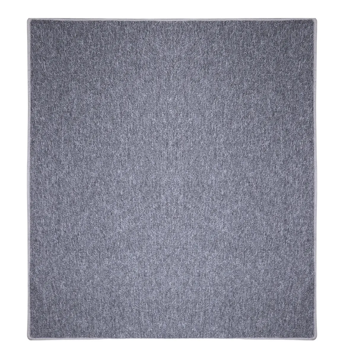 Vopi, Kusový koberec Astra světle šedá čtverec, 200x200, šedá, chodba / předsíň