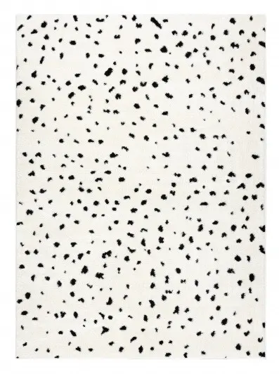 Dywany Łuszczów, Kusový koberec Mode 8508 cream/black, 120x170, bílá, chodba / předsíň