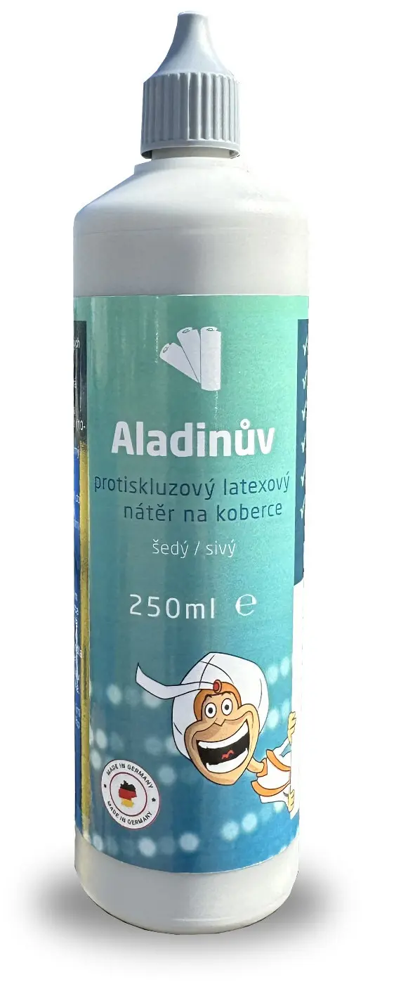 AladinWorld Expres Lahvička protiskluzového nátěru na koberce 250 ml - 250 ml