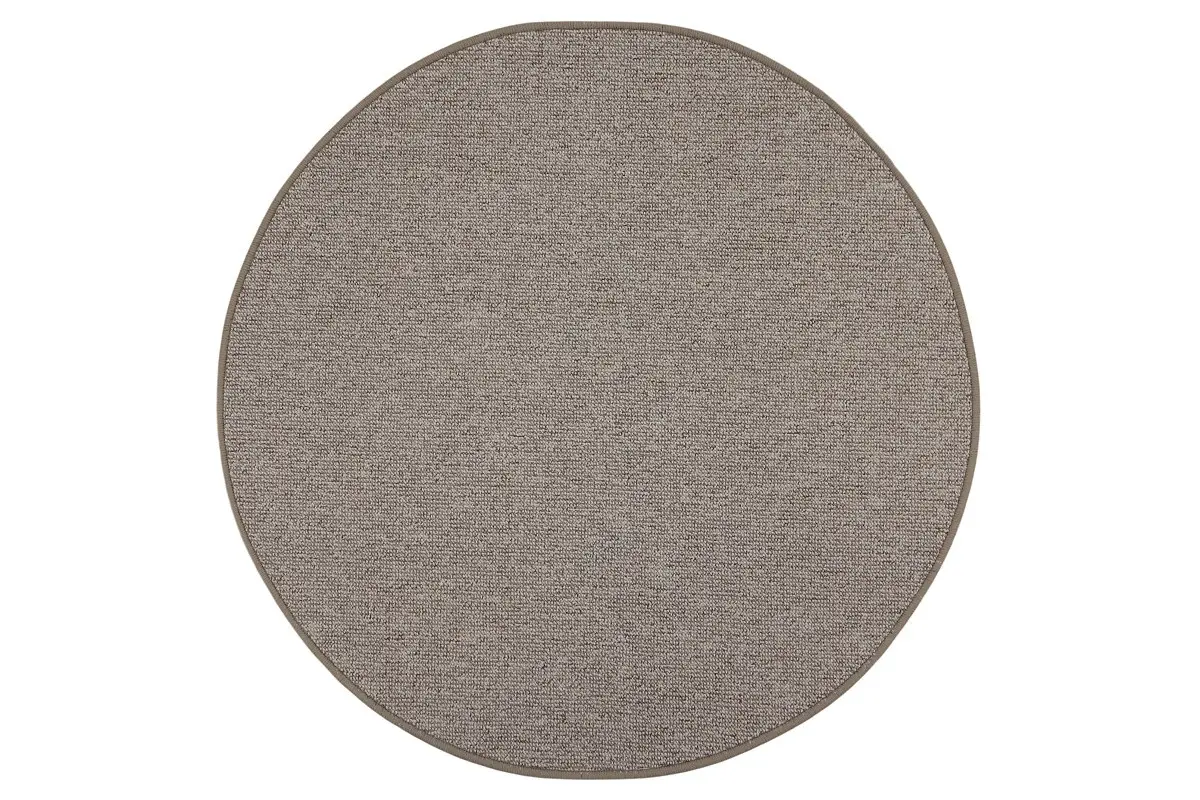 Timzo, Kusový koberec Neapol 4713 kruh, 200x200 (průměr) kruh, béžová, chodba / předsíň