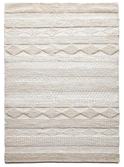 Diamond Carpets India, Ručně vázaný kusový koberec Winter DESP P88 Mohair White,
