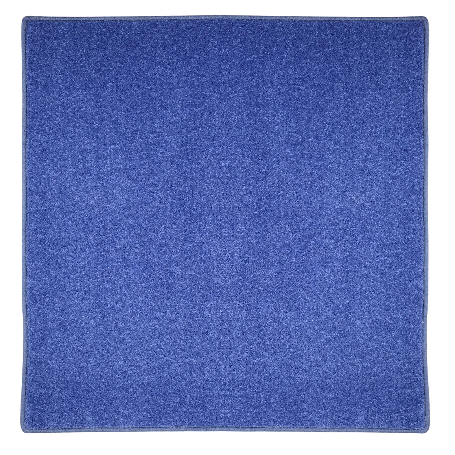 Vopi, Kusový koberec Eton modrý 82 čtverec, 80x80, modrá, obývací pokoj