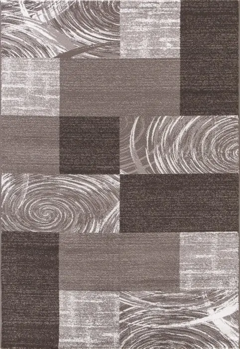 Ayyildiz, Kusový koberec Parma 9220 brown, 160x230, hnědá, chodba / předsíň